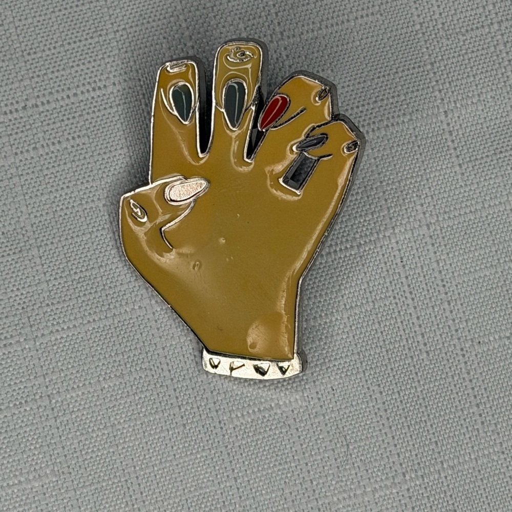 2” LADY GAGA & ELTON JOHN COLLAB PIN